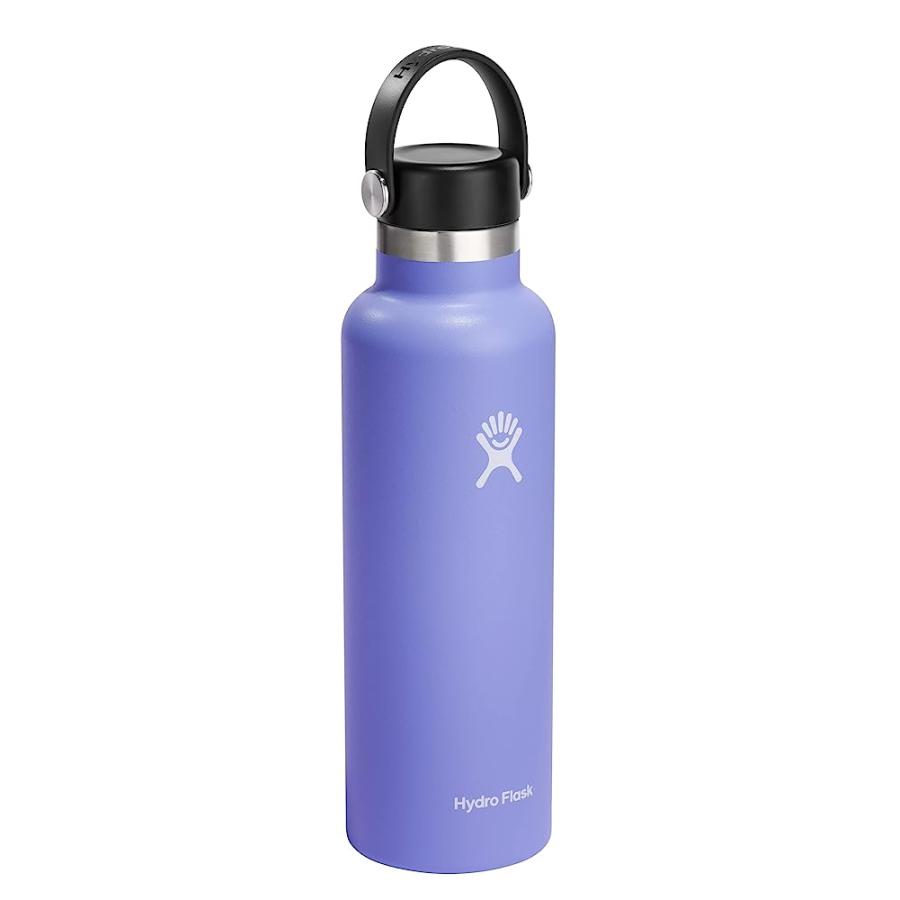 HYDRO FLASK 21 OZ STANDARD MOUTH WITH FLEX CAP STAINLESS STEEL REUSABLE WATER BOTTLE LUPINE -VACUUM INSULATED, DISHWASHER SAFE, BPA-FREE, NON-TOX | HYDRO FLASK | 01
