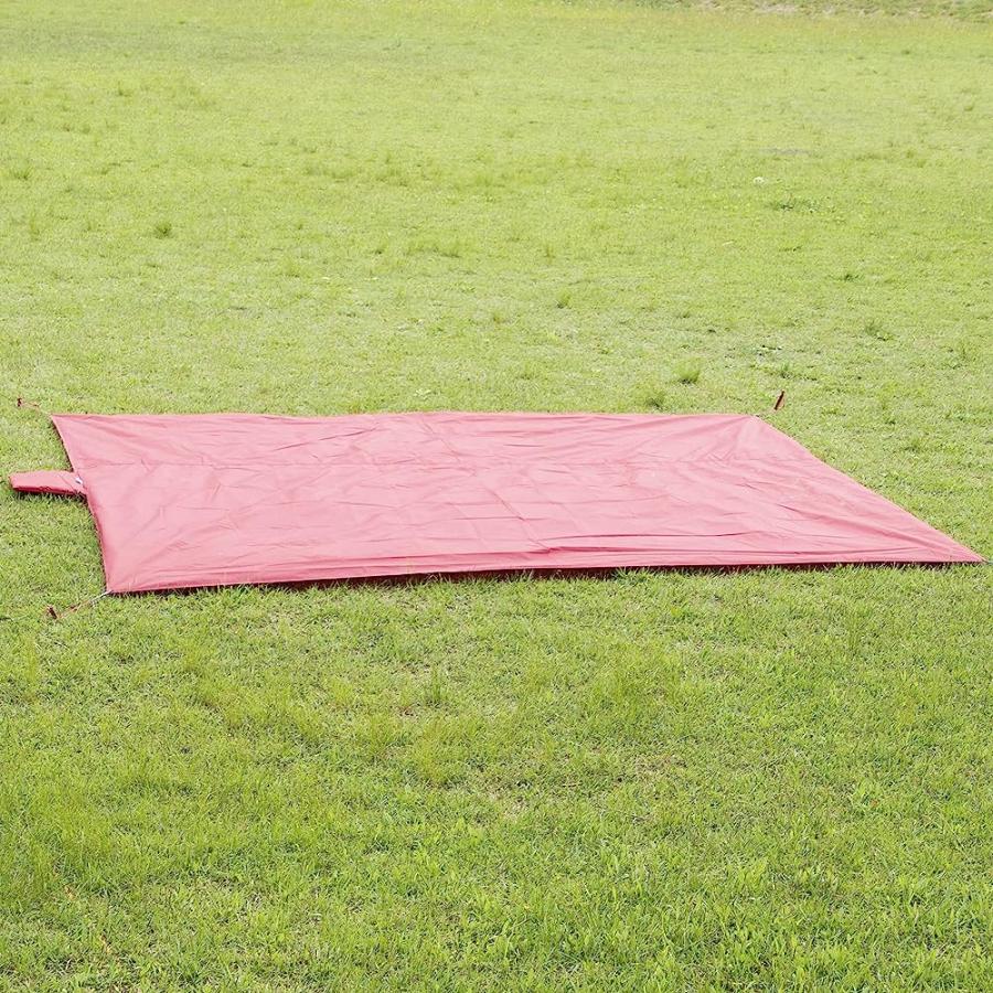 MSR UNIVERSAL 6-PERSON TENT FOOTPRINT TARP, LARGE - 117 X 97 INCHES, RED | MSR | 01