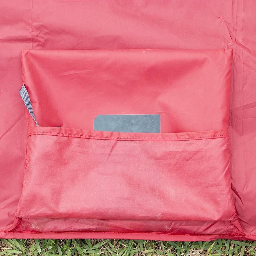 MSR UNIVERSAL 6-PERSON TENT FOOTPRINT TARP, LARGE - 117 X 97 INCHES, RED | MSR | 04