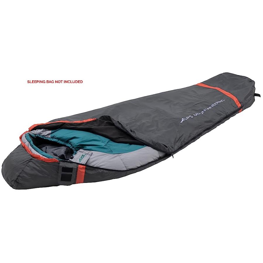 ALPS MOUNTAINEERING WISP SLEEPING BAG - CHARCOAL/RED | ALPS MOUNTAINEERING | 02