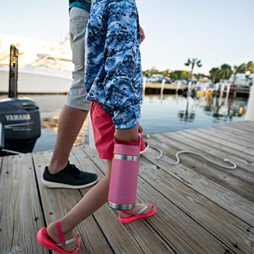 YETI Rambler Jr. 12オンス キッズボトル ストローキャップ付き 真空断熱 ステンレス製、シーフォーム | YETI | 05