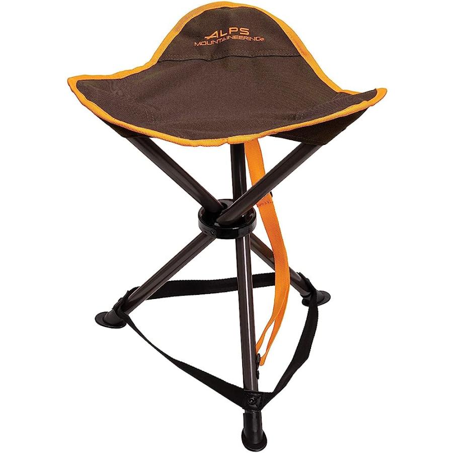 ALPS MOUNTAINEERING TRI-LEG STOOL - CLAY/APRICOT, NEW | ALPS MOUNTAINEERING