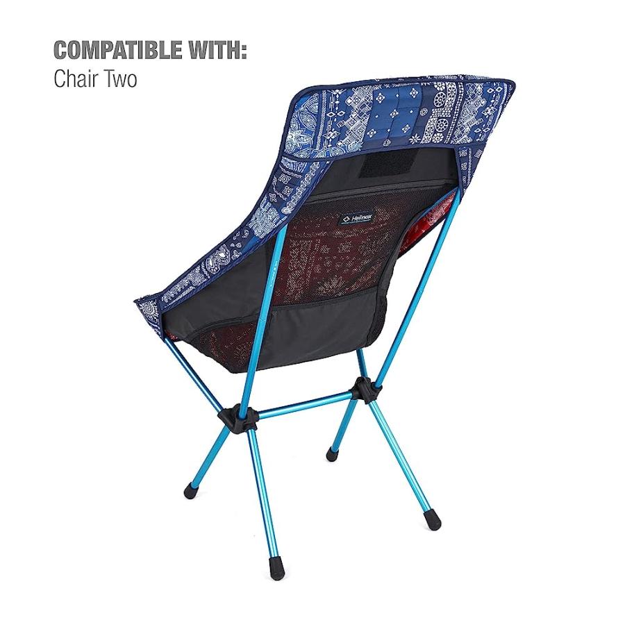 HELINOX SEAT WARMER INSULATED FITTED CHAIR COVER, SUNSET/BEACH, BLUE BANDANA/RED BANDANA | Helinox | 03
