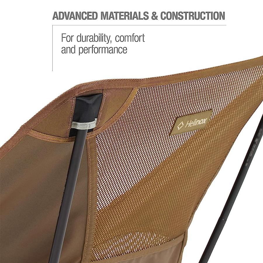 HELINOX CHAIR ONE ORIGINAL LIGHTWEIGHT, COMPACT, COLLAPSIBLE CAMPING CHAIR, COYOTE TAN | Helinox | 04