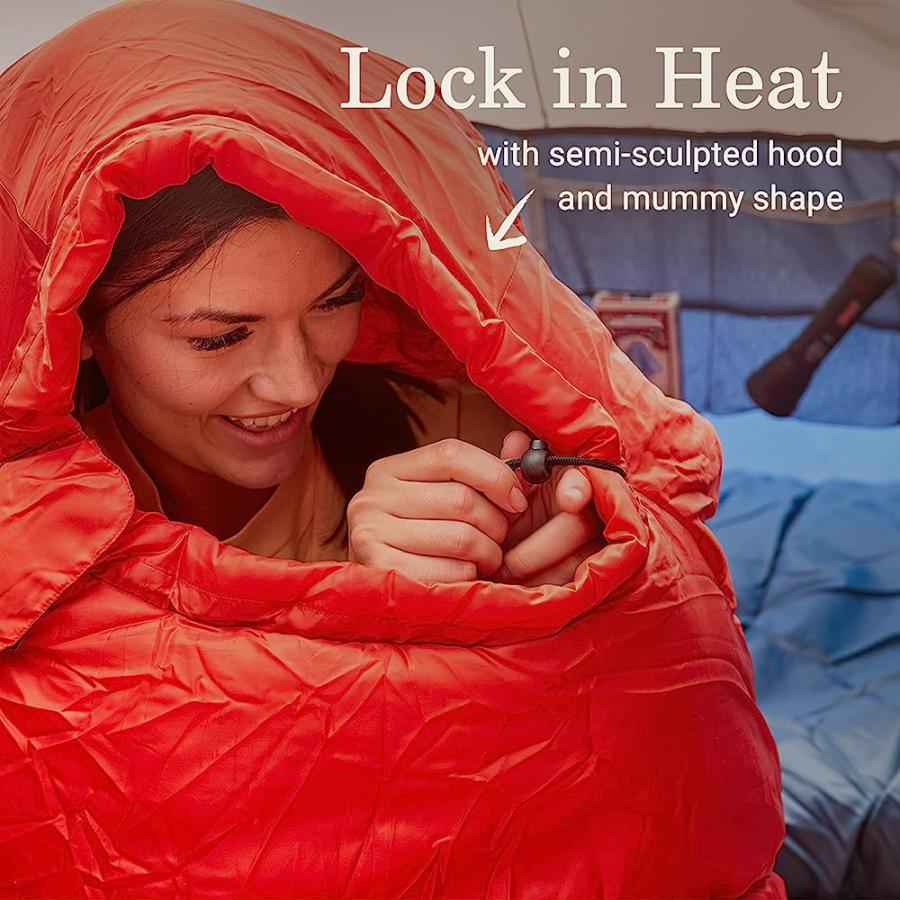 COLEMAN SLEEPING BAGTIDELANDS 40° MUMMY SLEEPING BAG FOR ADULTS | Coleman | 02