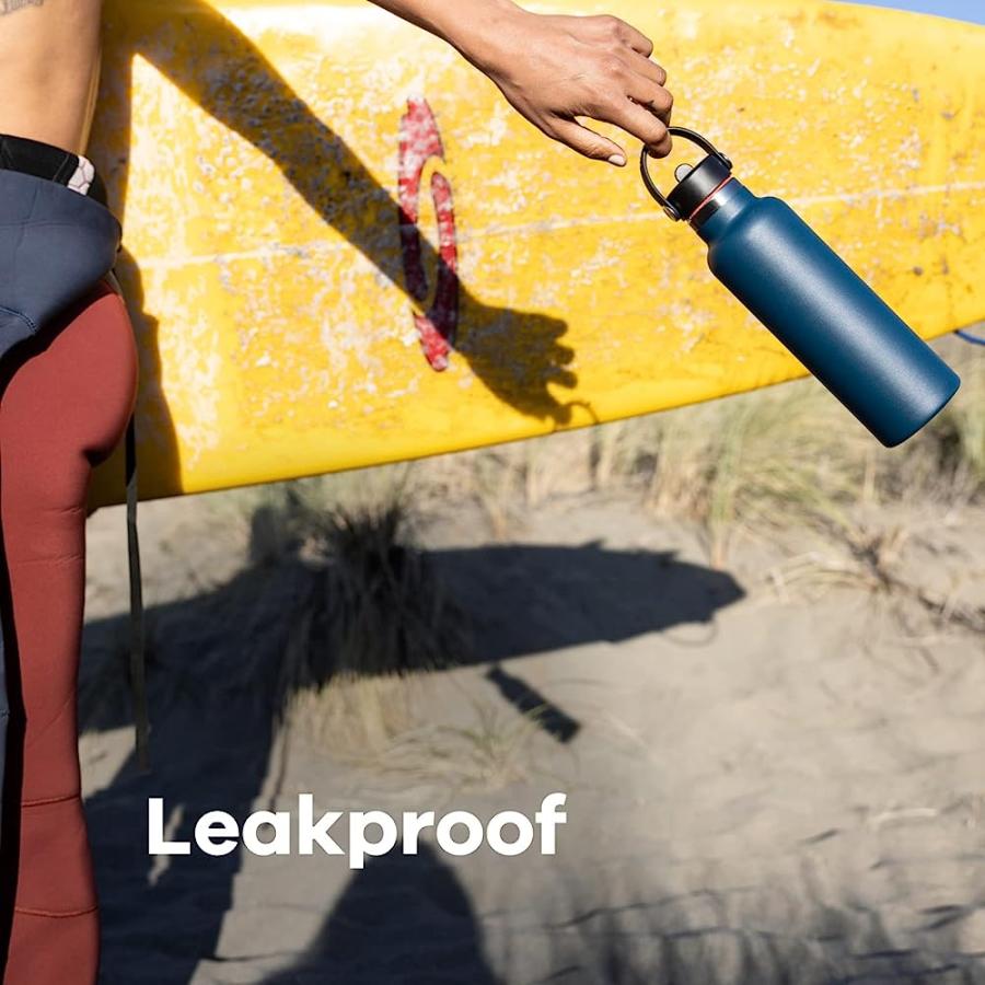 HYDRO FLASK 24 OZ STANDARD MOUTH WITH FLEX STRAW CAP - INSULATED WATER BOTTLE | HYDRO FLASK | 04