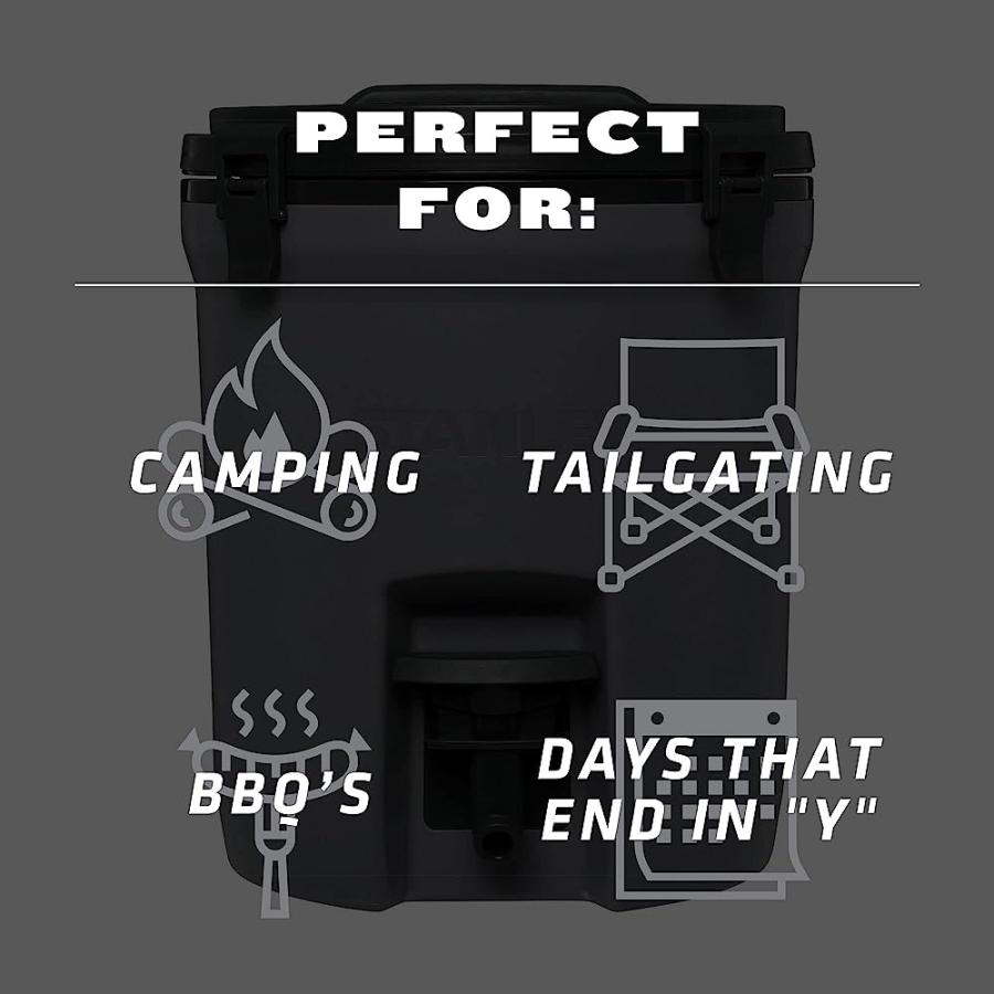 STANLEY FAST-FLOW WATER JUG 2 GAL CHARCOAL | STANLEY | 04