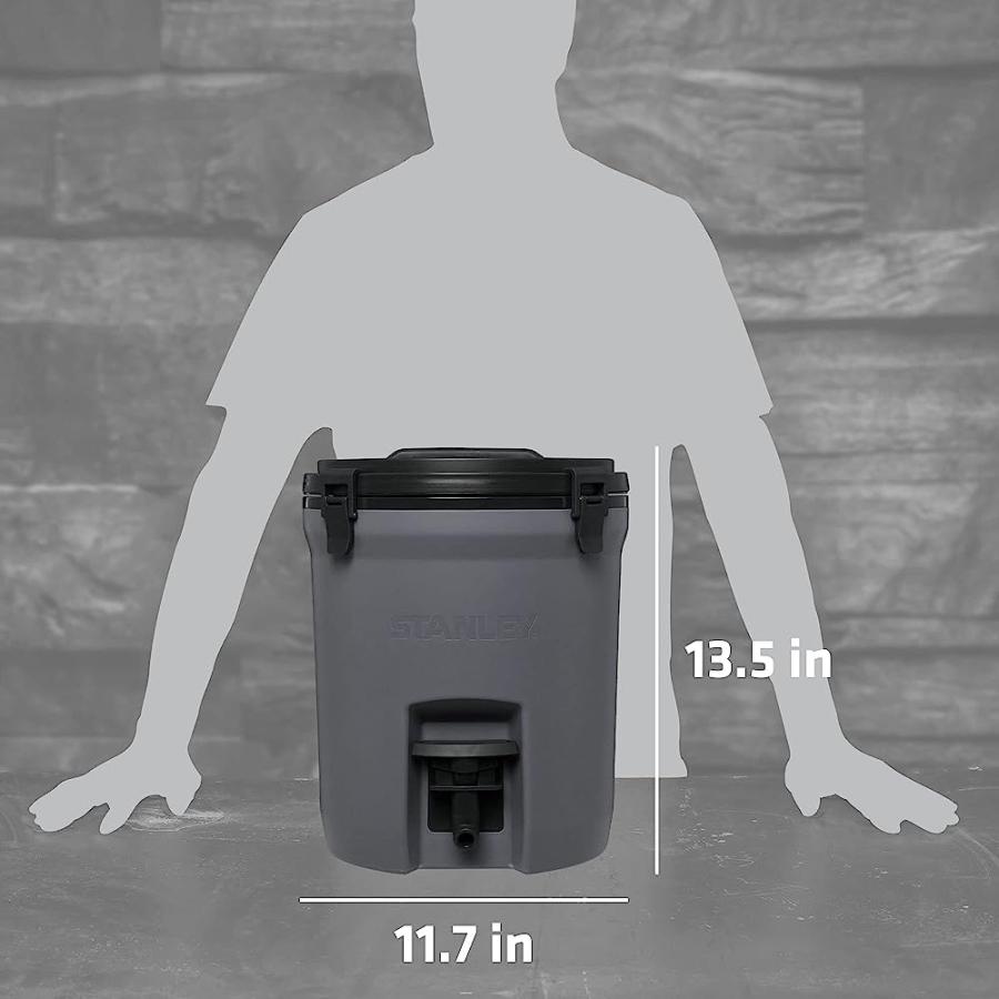 STANLEY FAST-FLOW WATER JUG 2 GAL CHARCOAL | STANLEY | 05