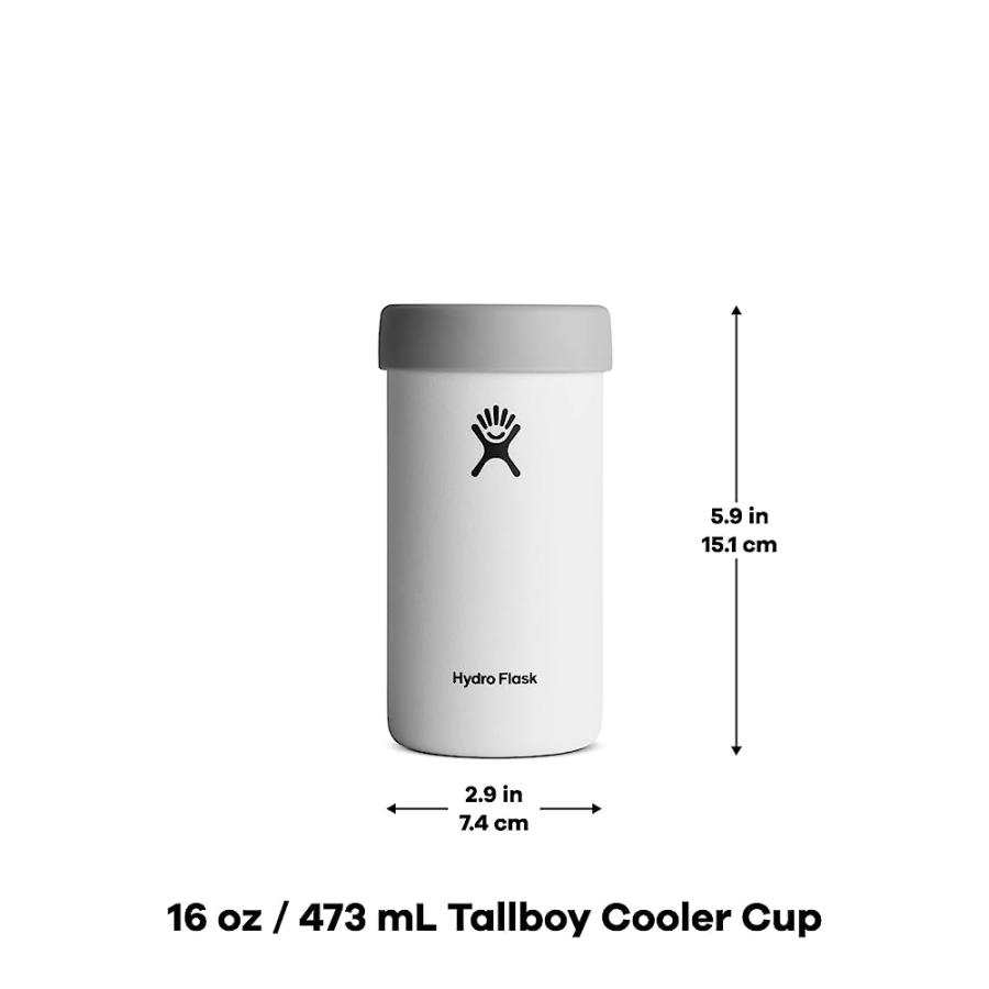 HYDRO FLASK 16 OZ TALL BOY STAINLESS STEEL REUSABLE CAN HOLDER COOLER CUP GOJI - VACUUM INSULATED, DISHWASHER SAFE, BPA-FREE, NON-TOXIC | HYDRO FLASK | 03