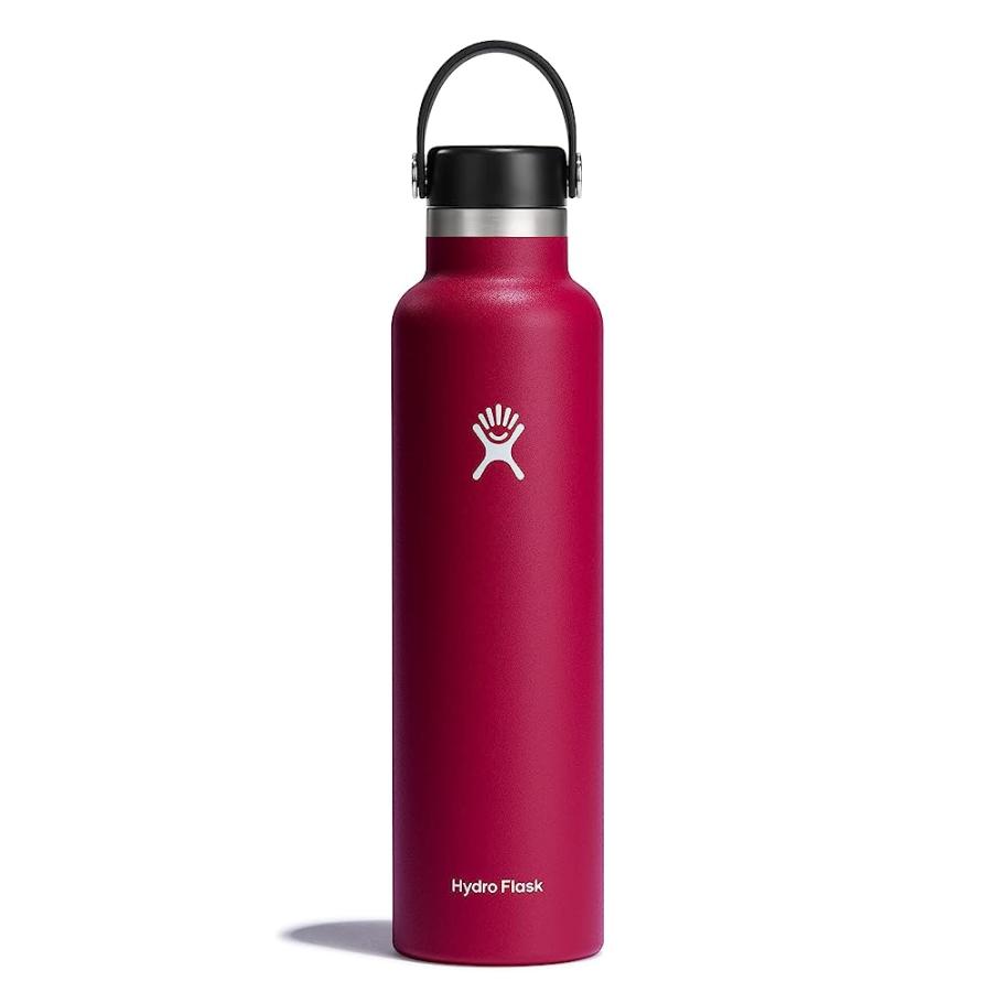 HYDRO FLASK 24 OZ STANDARD MOUTH WATER BOTTLE WITH FLEX CAP OR FLEX STRAW | HYDRO FLASK