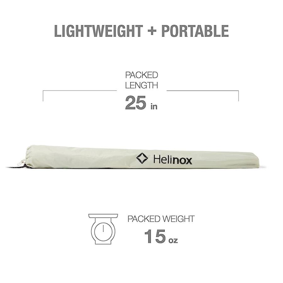 HELINOX PERSONAL SHADE ATTACHABLE CHAIR CANOPY, SAND | Helinox | 01