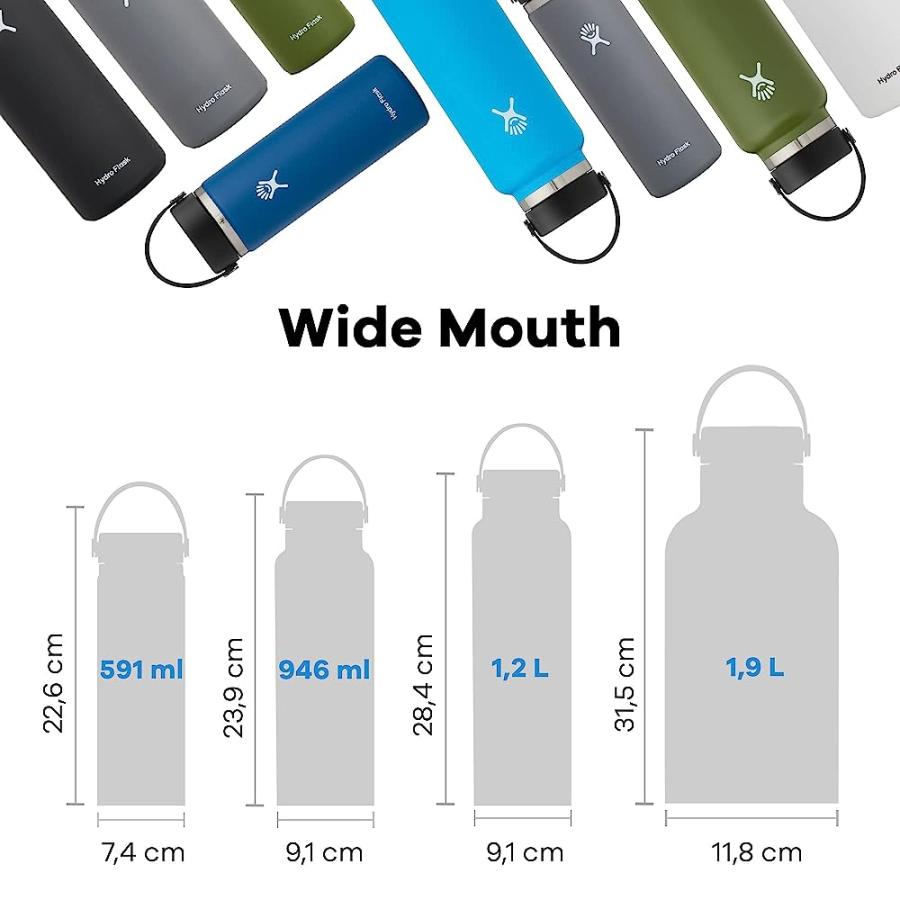 HYDRO FLASK WIDE MOUTH BOTTLE WITH FLEX CAP | HYDRO FLASK | 02