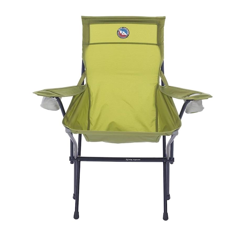 BIG AGNES BIG SIX ARMCHAIR - HIGH & WIDE LUXURY CAMP CHAIR, GREEN | BIG AGNES | 01