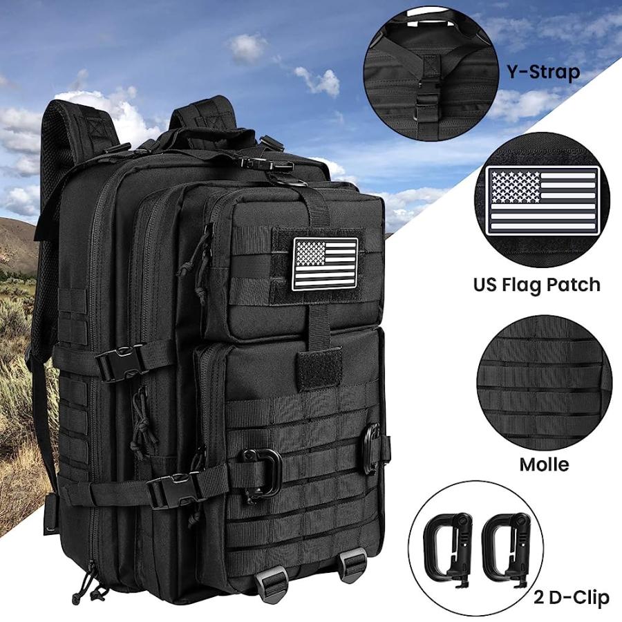 MARMOT TACTICAL BACKPACK MOLLE BACKPACK MILITARY BAG ARMY 3 DAY ASSAULT PACK 40L RUCKSACK | Marmot | 03