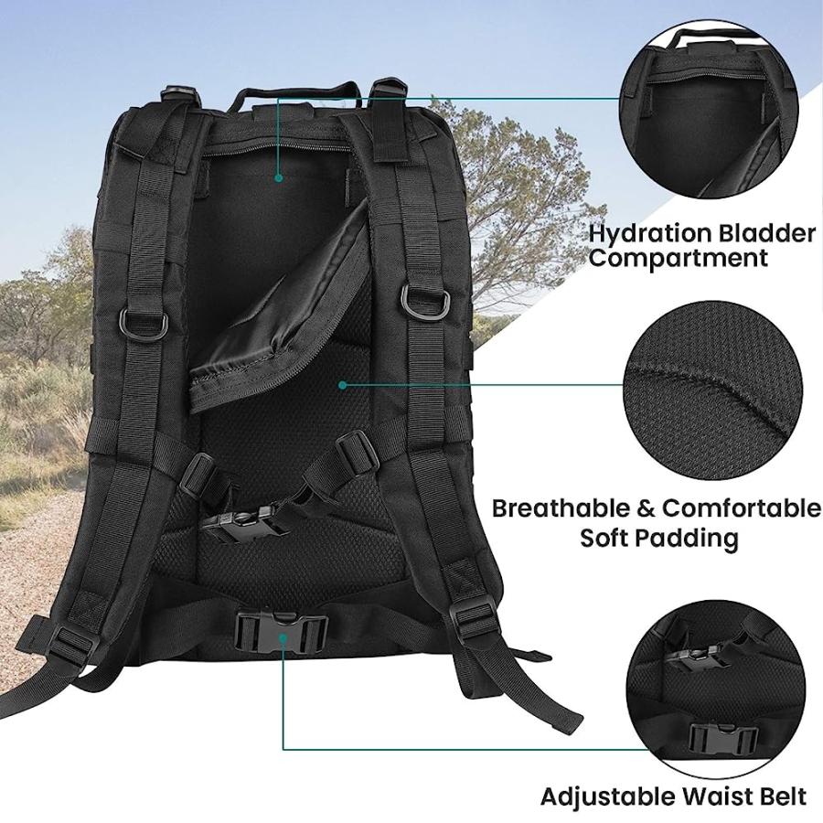 MARMOT TACTICAL BACKPACK MOLLE BACKPACK MILITARY BAG ARMY 3 DAY ASSAULT PACK 40L RUCKSACK | Marmot | 04