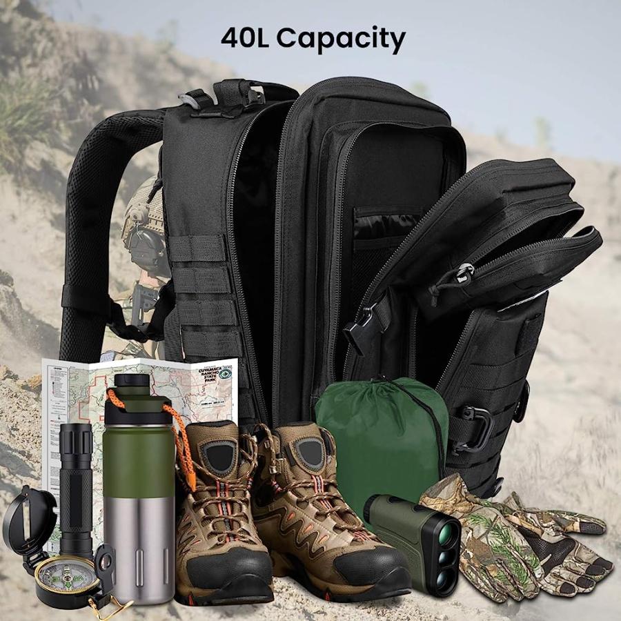 MARMOT TACTICAL BACKPACK MOLLE BACKPACK MILITARY BAG ARMY 3 DAY ASSAULT PACK 40L RUCKSACK | Marmot | 07