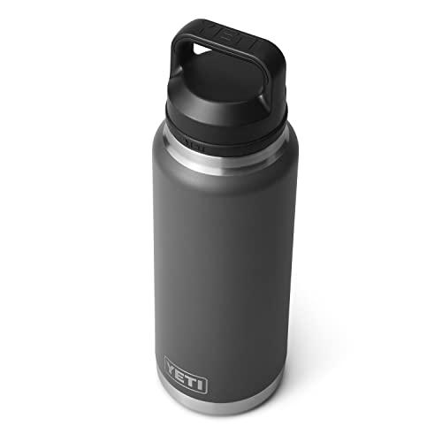 YETI RAMBLER 36 OZ BOTTLE, VACUUM INSULATED, STAINLESS STEEL WITH CHUG CAP, CHARCOAL | YETI | 02