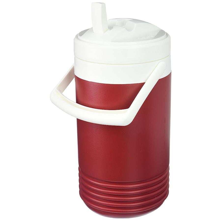 IGLOO LEGEND BEVERAGE COOLER, RED, 1/2 (0.5) GALLON | LES CREATIONS | 01