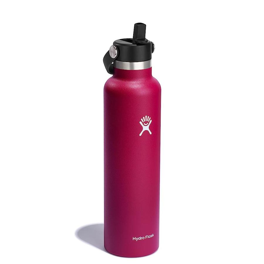 HYDRO FLASK 24 OZ STANDARD MOUTH WATER BOTTLE WITH FLEX CAP OR FLEX STRAW | HYDRO FLASK | 01