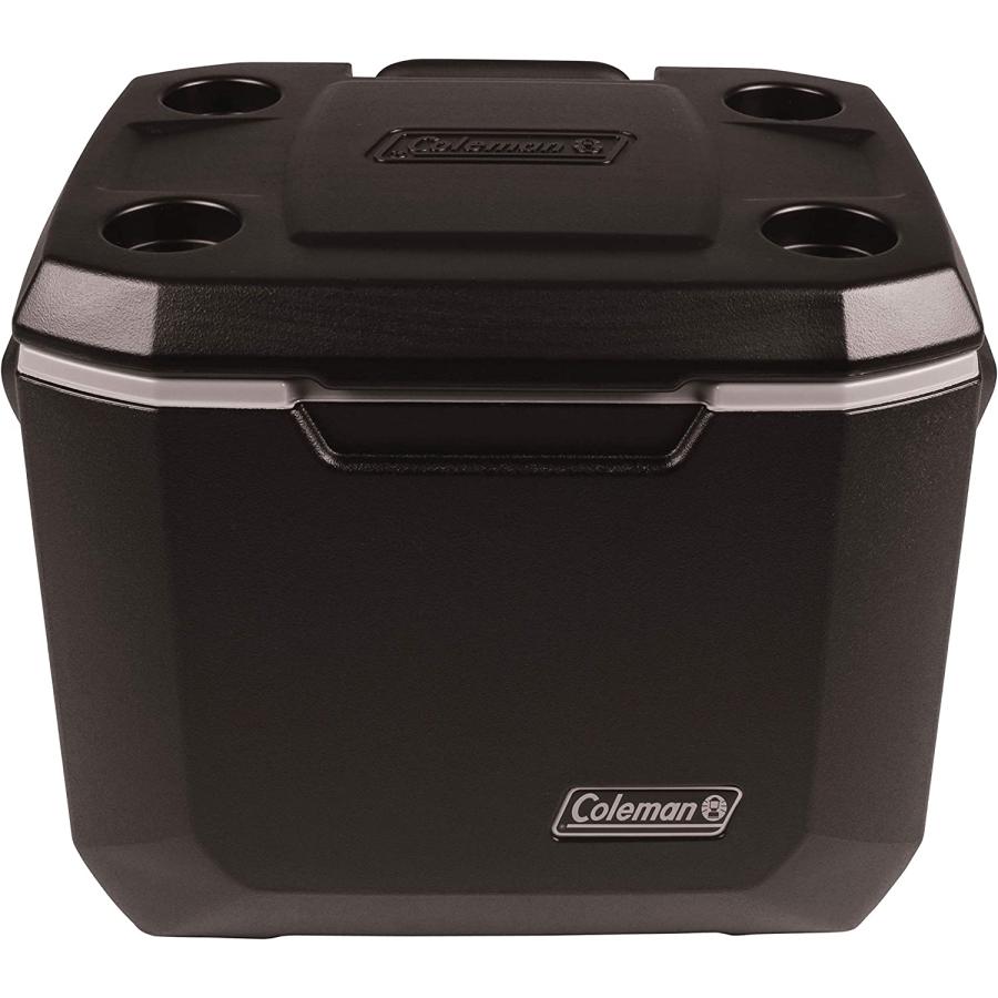 Coleman Rolling Cooler 50 Quart Xtreme 5 Day Cooler with Wheels Wheeled Hard Cooler Keeps Ice Up to 5 Days, Black | Coleman | 02