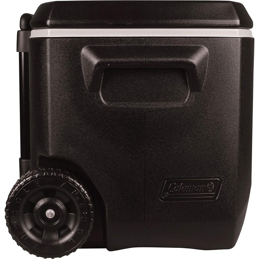 Coleman Rolling Cooler 50 Quart Xtreme 5 Day Cooler with Wheels Wheeled Hard Cooler Keeps Ice Up to 5 Days, Black | Coleman | 03