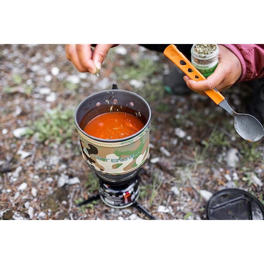 JETBOIL MINIMO CAMPING AND BACKPACKING STOVE COOKING SYSTEM WITH ADJUSTABLE HEAT CONTROL (CAMO) | JETBOIL | 01
