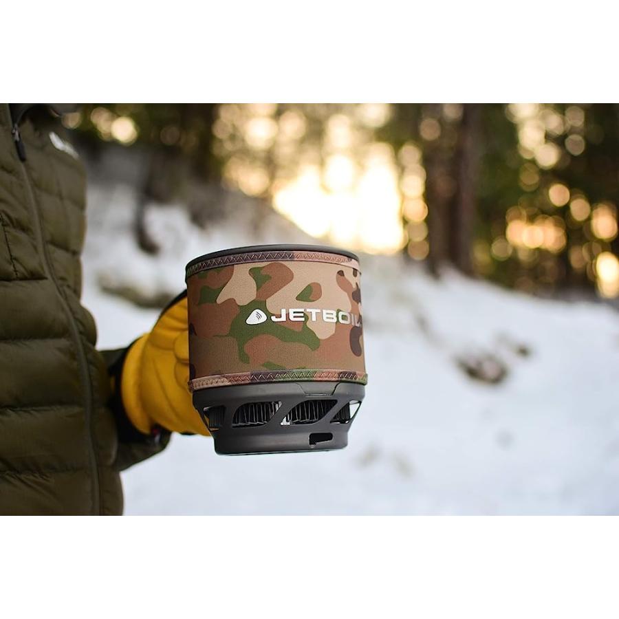 JETBOIL MINIMO CAMPING AND BACKPACKING STOVE COOKING SYSTEM WITH ADJUSTABLE HEAT CONTROL (CAMO) | JETBOIL | 07