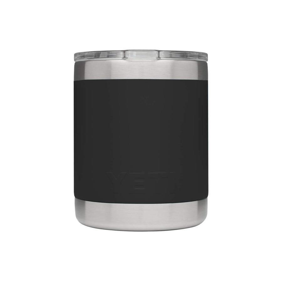 YETI Rambler 10オンス ローボール マグスライダー蓋付き 真空断熱 ステンレス製、ブラック | YETI | 04