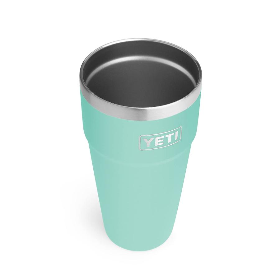 YETI Rambler 26オンス スタッカブルカップ 真空断熱 ステンレス製、シーフォーム | YETI