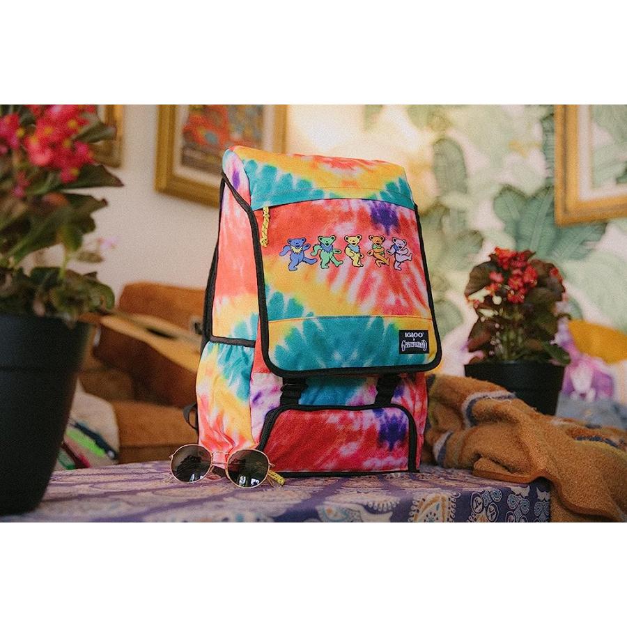 IGLOO 18-CAN LIMITED EDITION GRATEFUL DEAD COLLECTORS COOLER BACKPACK | igloo | 03