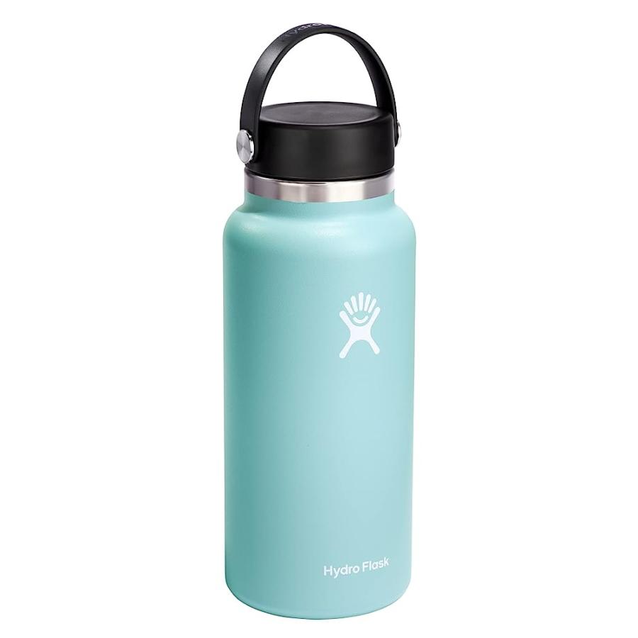 HYDRO FLASK 32 OZ WIDE MOUTH WITH FLEX CAP STAINLESS STEEL REUSABLE WATER BOTTLE DEW -VACUUM INSULATED, DISHWASHER SAFE, BPA-FREE, NON-TOXIC | HYDRO FLASK | 01