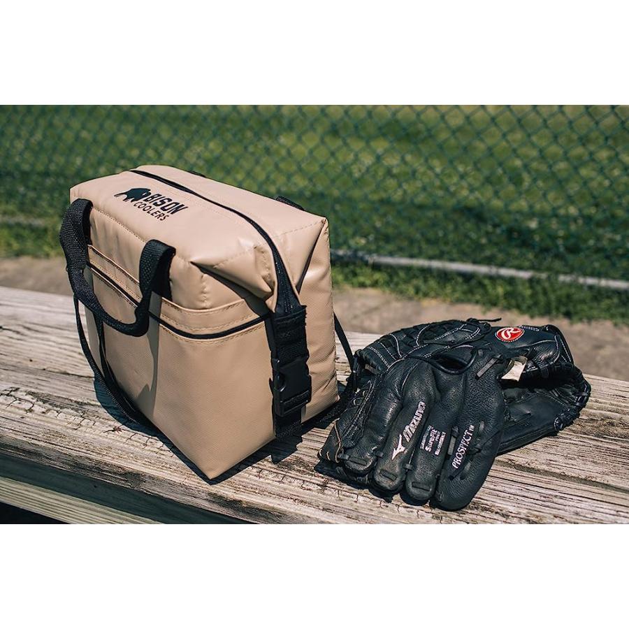 BISON COOLERS 12 CAN SOFT SIDED INSULATED COOLER BAG | MADE IN THE USA | BISON（アウトドア） | 06