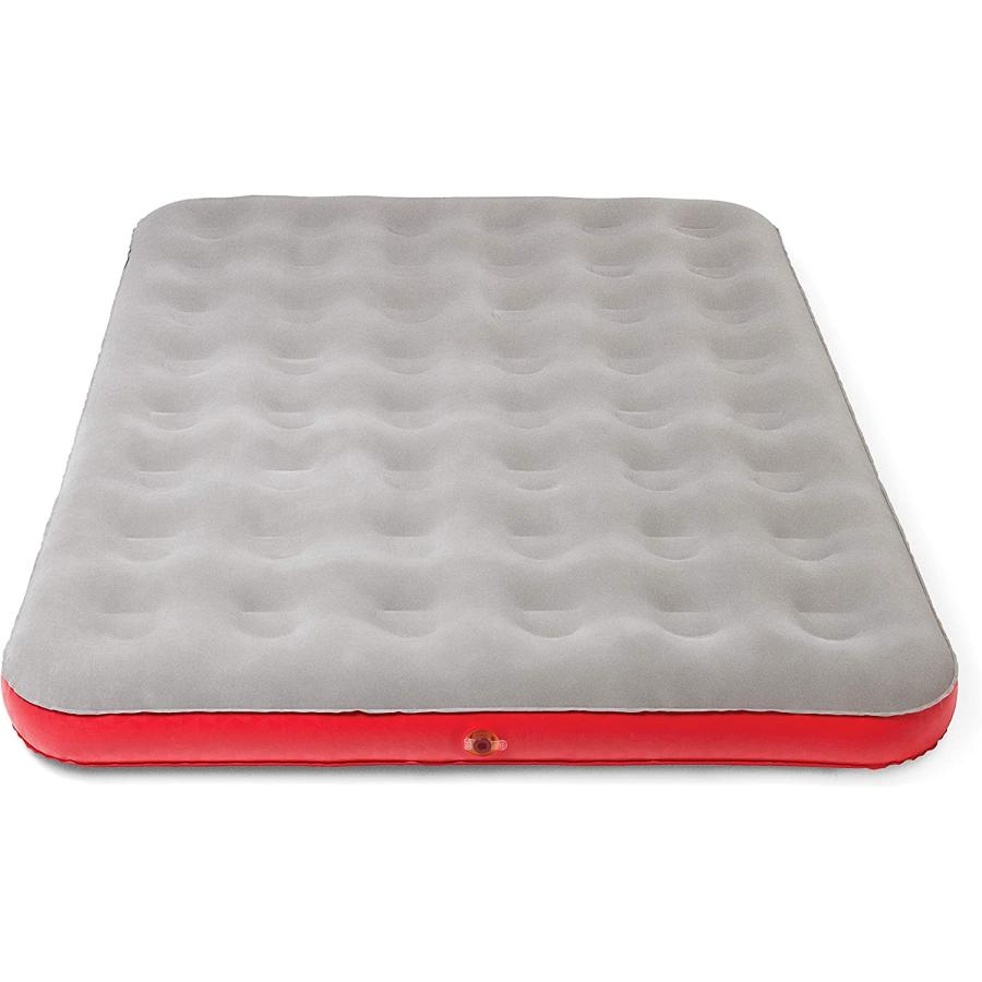 Coleman Air Mattress QuickBed Single High Air Bed, Full , Red and Gray | Coleman
