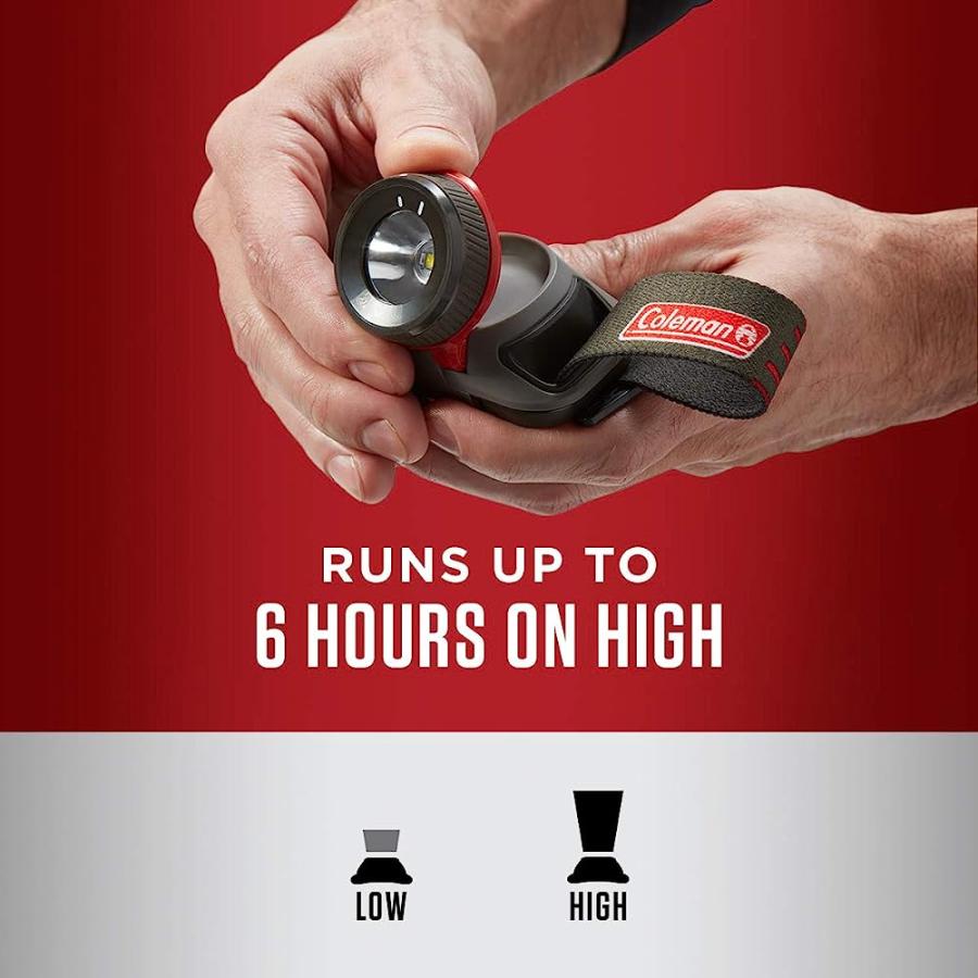 COLEMAN 200 LUMENS LED HEADLAMP WITH BATTERYGUARD | Coleman | 03