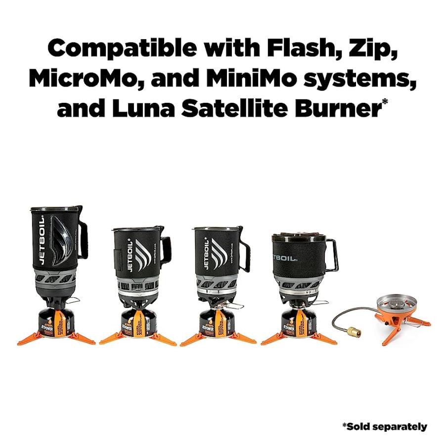 JETBOIL 1-LITER FLUXRING TALL SPARE CUP FOR JETBOIL CAMPING AND BACKPACKING STOVE COOKING SYSTEMS | JETBOIL | 02