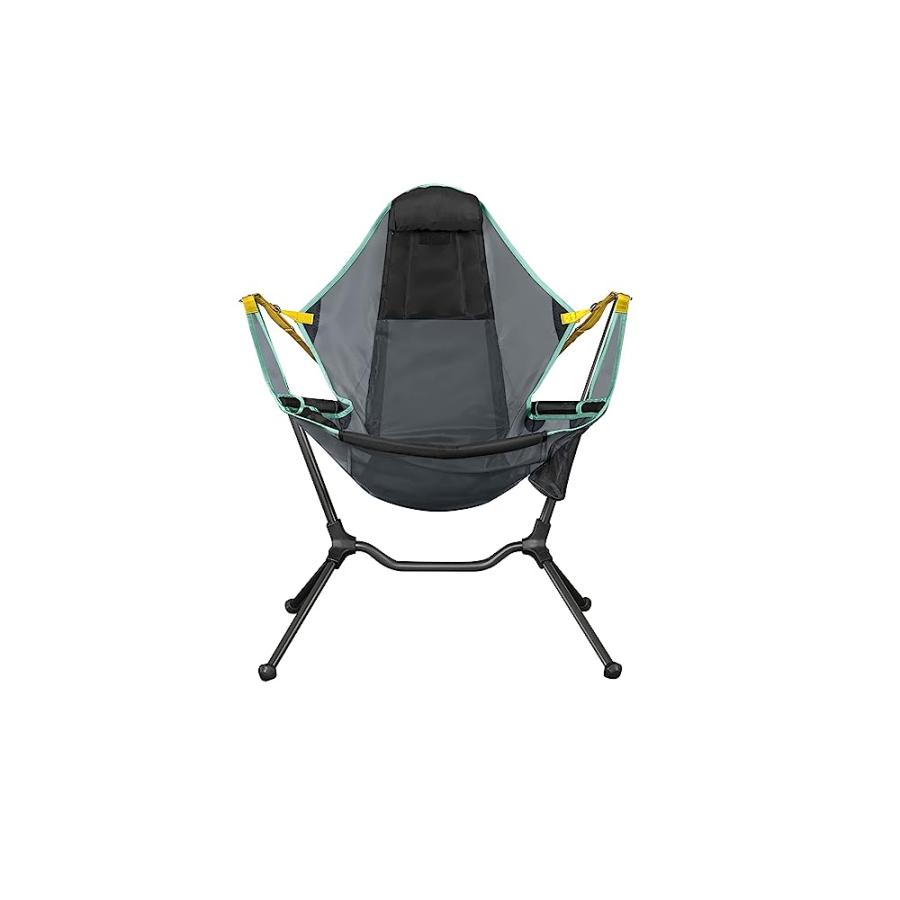 NEMO EQUIPMENT STARGAZE RECLINING LUXURY CAMPING CHAIR, FORTRESS/GOLDFINCH | NEMO