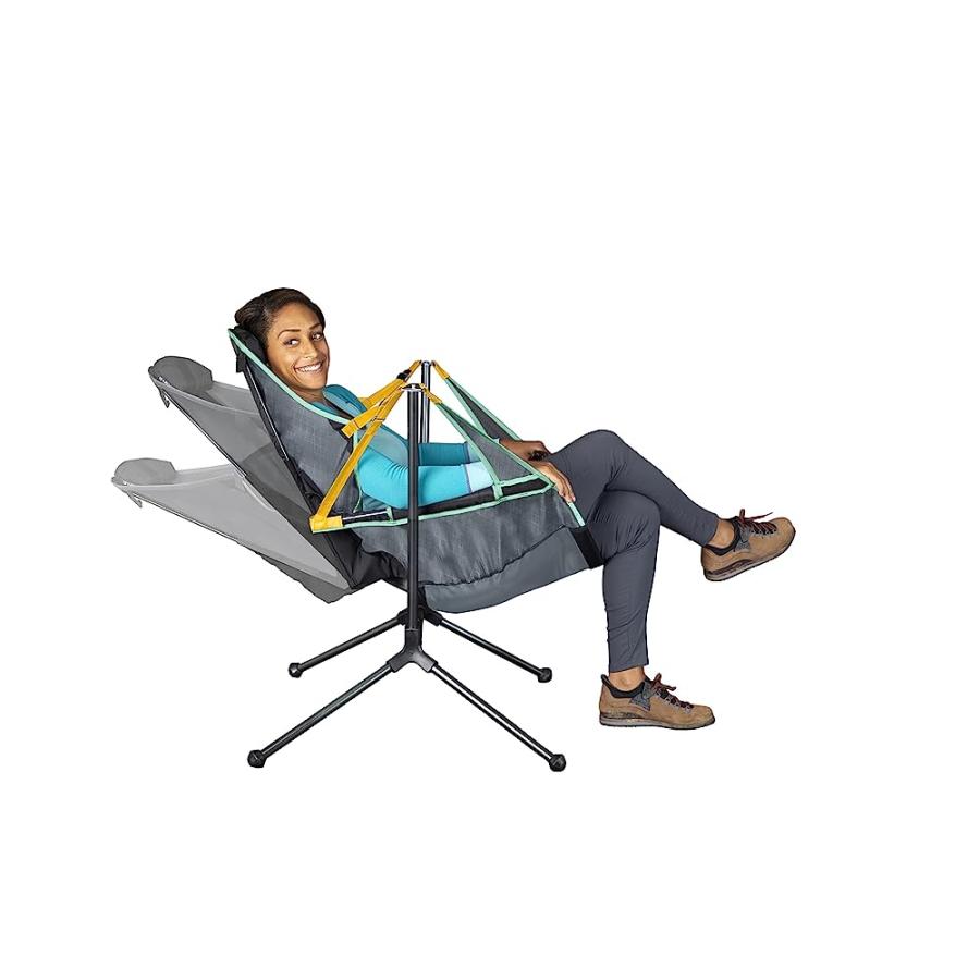 NEMO EQUIPMENT STARGAZE RECLINING LUXURY CAMPING CHAIR, FORTRESS/GOLDFINCH | NEMO | 02