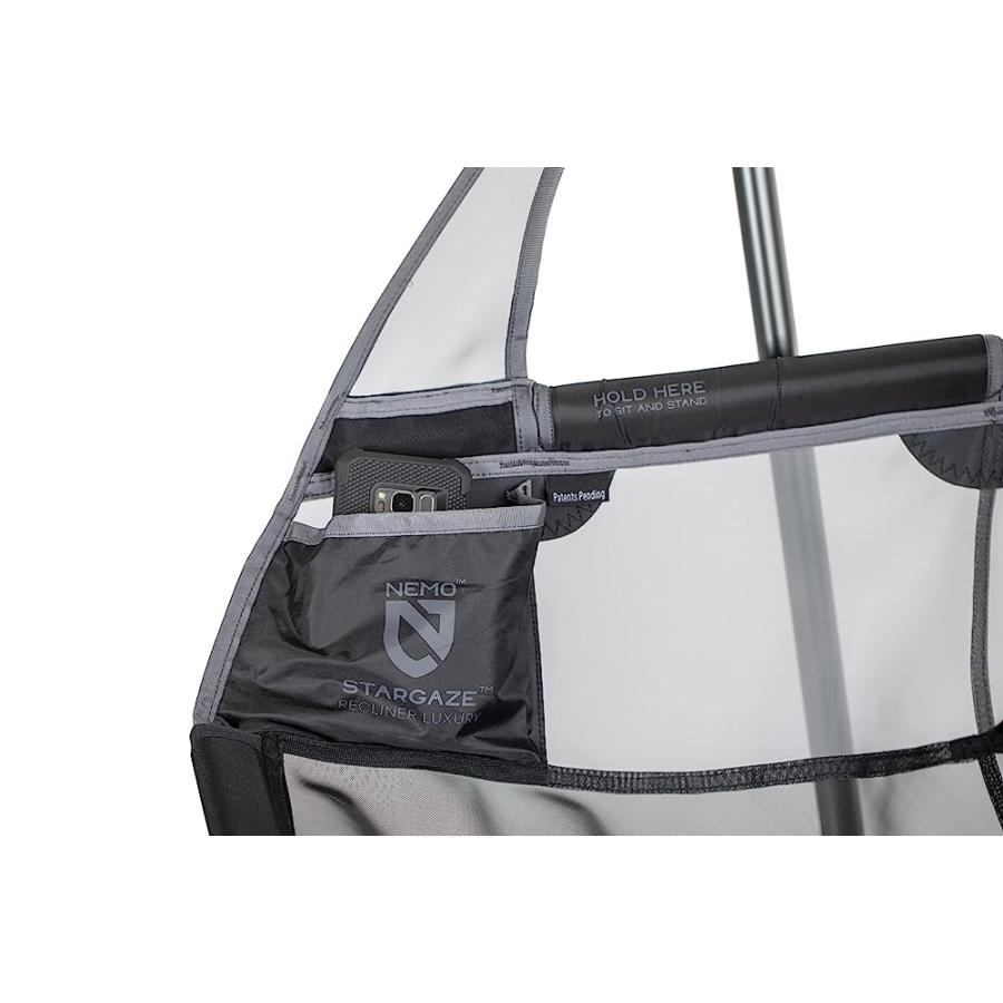 NEMO EQUIPMENT STARGAZE RECLINING LUXURY CAMPING CHAIR, FORTRESS/GOLDFINCH | NEMO | 04