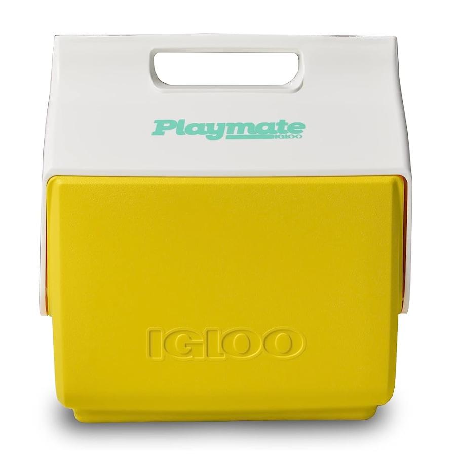 IGLOO RETRO LITTLE PLAYMATE: YELLOW 7 QT COOLER | igloo