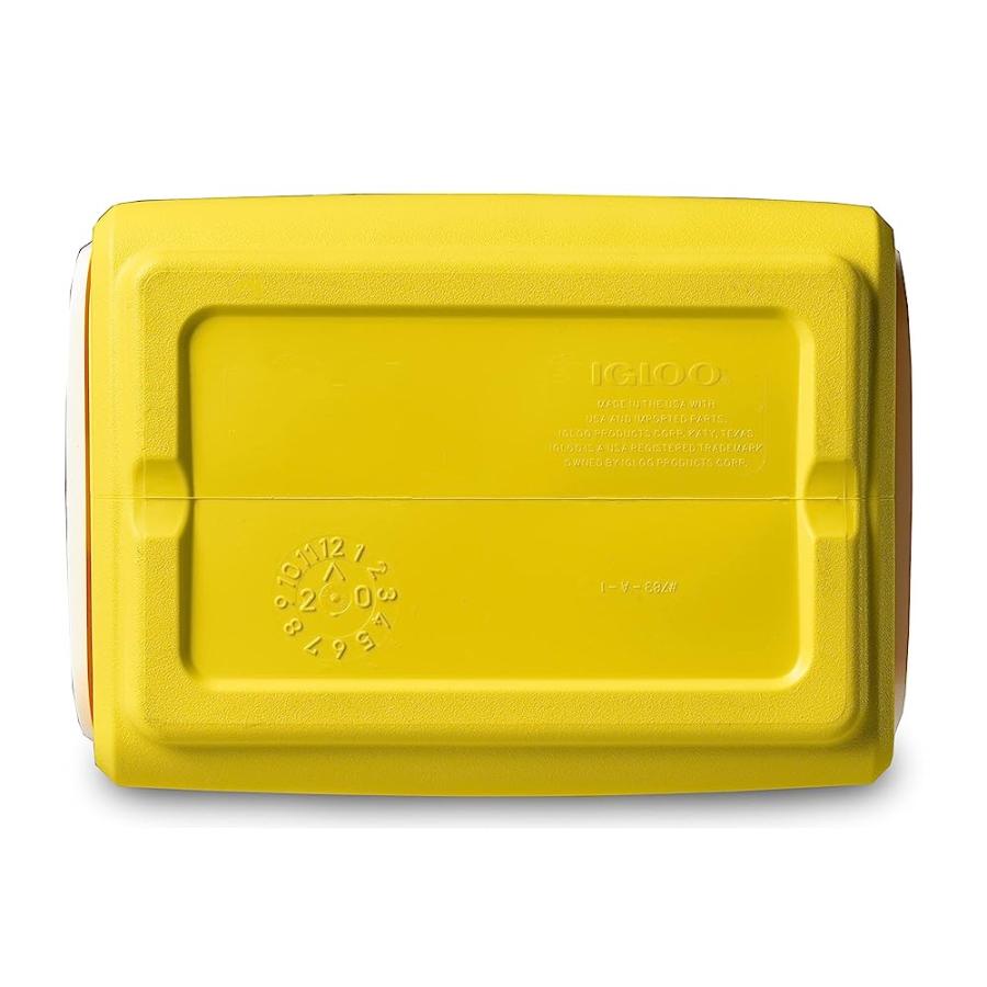 IGLOO RETRO LITTLE PLAYMATE: YELLOW 7 QT COOLER | igloo | 02