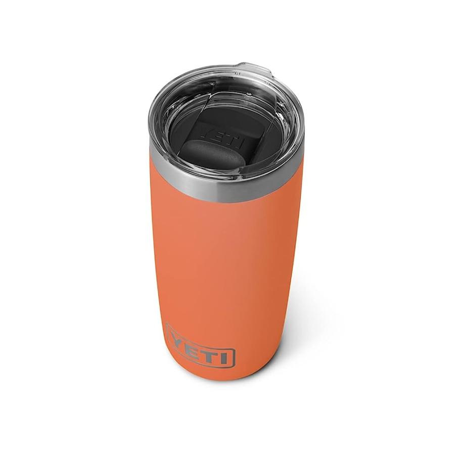 YETI RAMBLER 10 OZ TUMBLER, STAINLESS STEEL, VACUUM INSULATED WITH MAGSLIDER LID, HIGH DESERT CLAY | YETI