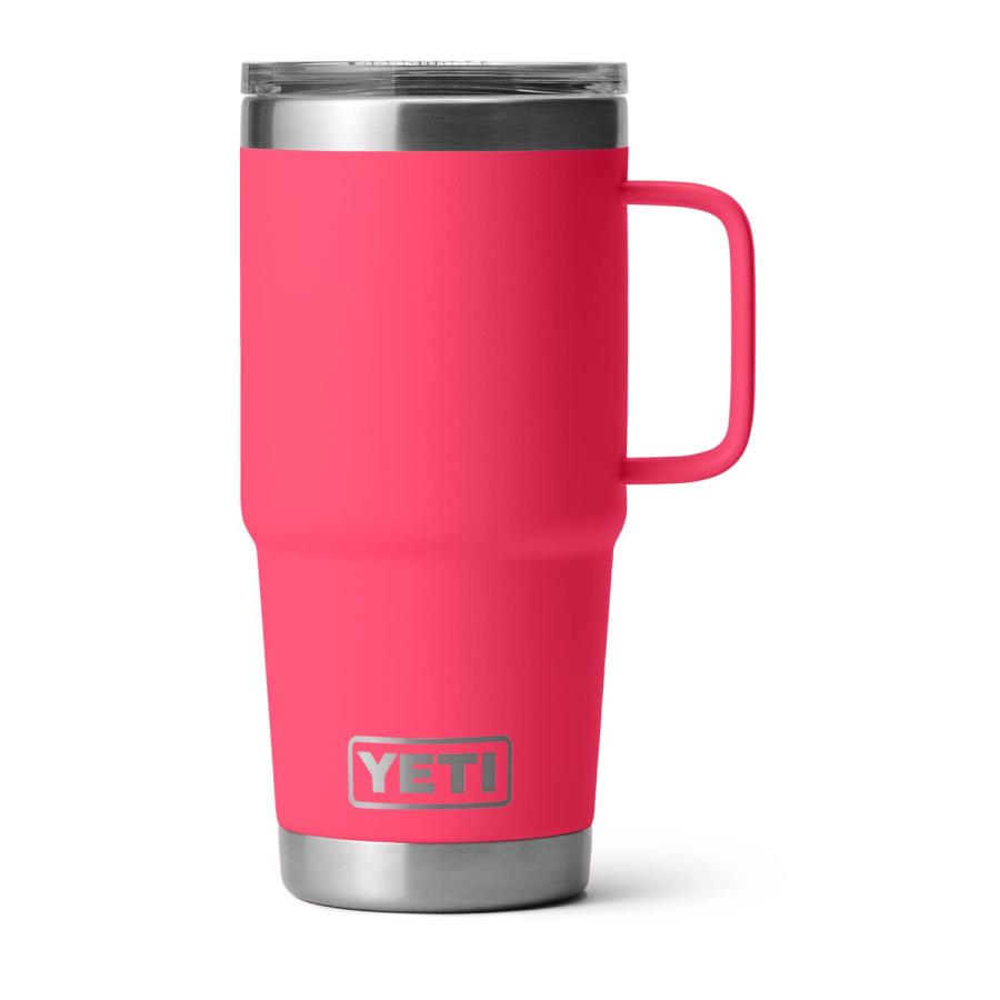 YETI Rambler 20オンス トラベルマグ ストロングホールド蓋付き 真空断熱 ステンレス製、ビミニピンク | YETI | 02