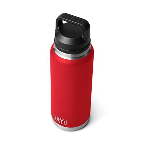 YETI RAMBLER 36 OZ BOTTLE, VACUUM INSULATED, STAINLESS STEEL WITH CHUG CAP, RESCUE RED | YETI | 04