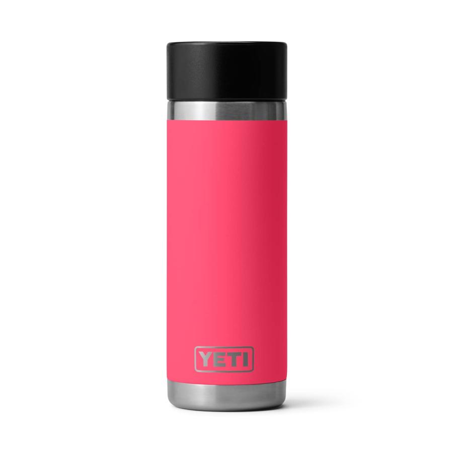 YETI Rambler 18オンス ボトル キャップ付き 真空断熱 ステンレス製、ビミニピンク | YETI | 05
