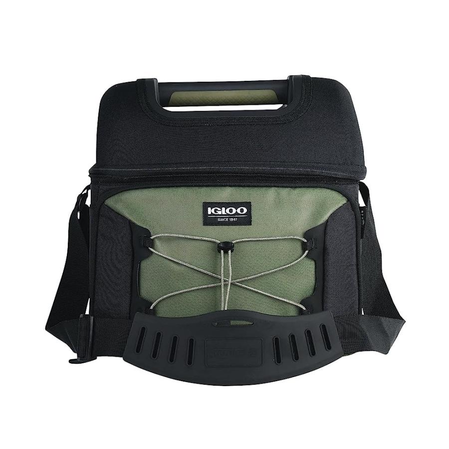 IGLOO OLIVE GRIPPER 22 CAN VOYAGER SOFTSIDED LUNCH BAG | igloo