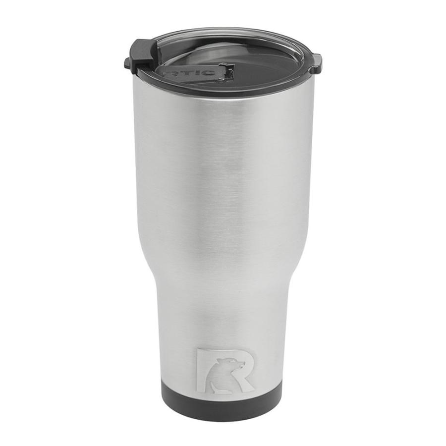 RTIC DOUBLE WALL VACUUM INSULATED TUMBLER, 40 OZ, STAINLESS STEEL |  | 02