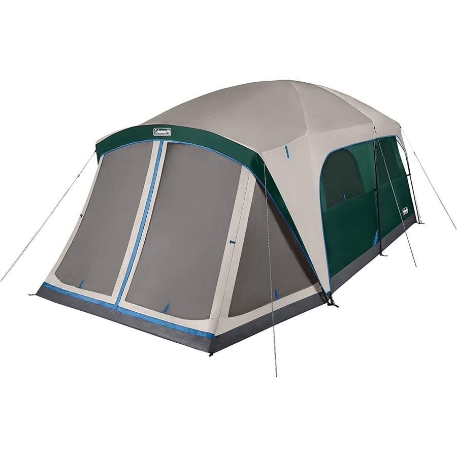 Coleman Camping Tent Skylodge 12 Person Tent Screen Room, Evergreen | Coleman