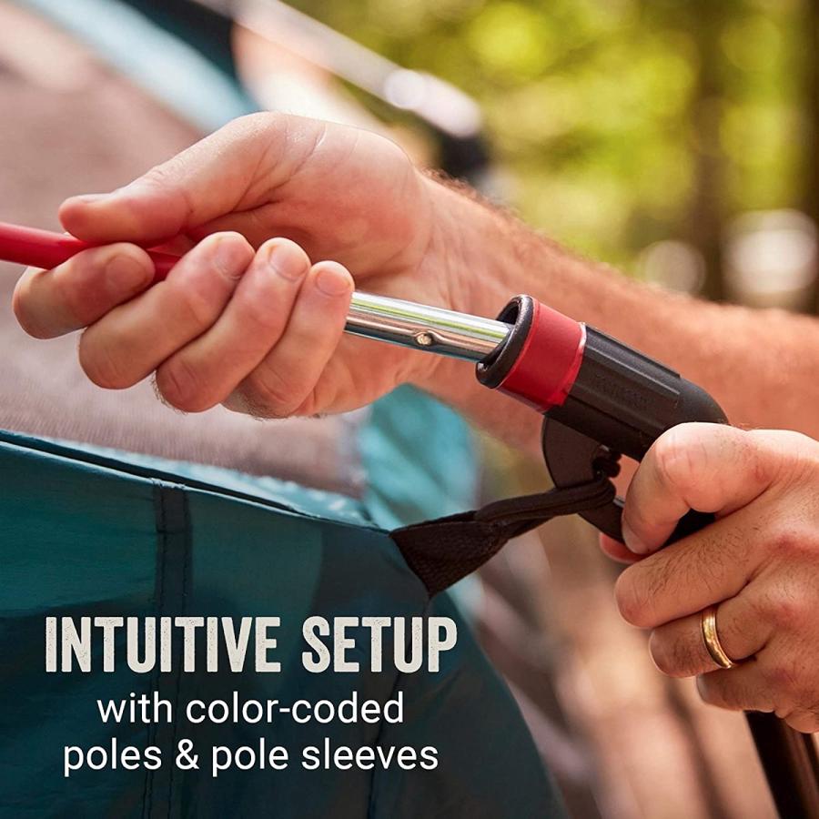 Coleman Camping Tent Skylodge 12 Person Tent Screen Room, Evergreen | Coleman | 01