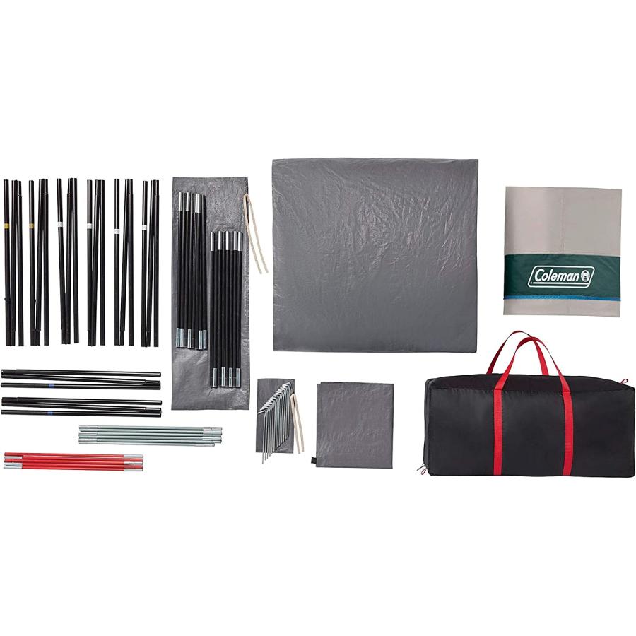 Coleman Camping Tent Skylodge 12 Person Tent Screen Room, Evergreen | Coleman | 07