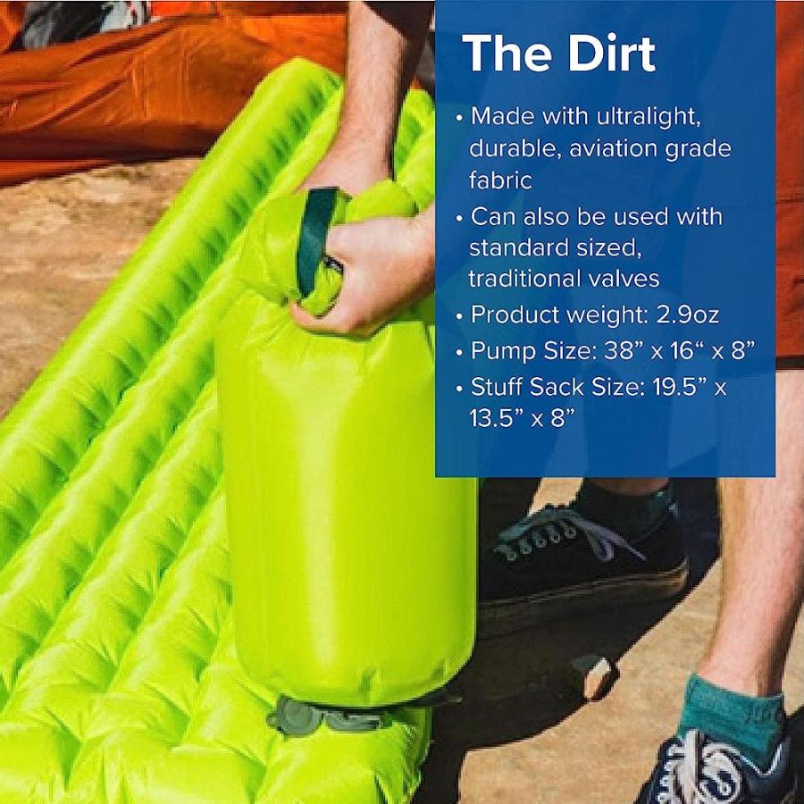 BIG AGNES PUMPHOUSE ULTRA MULTI-USE SLEEPING PAD PUMP | BIG AGNES | 03